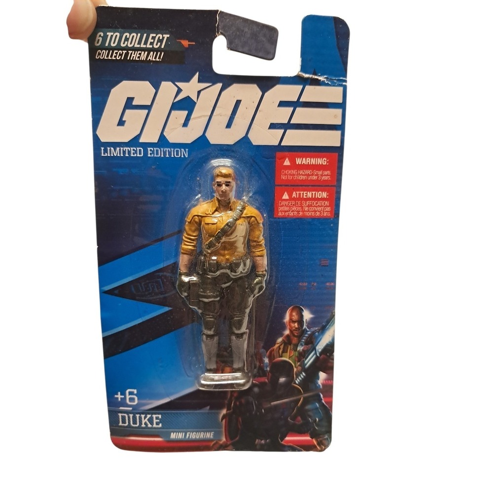 GI Joe Mini‎ Figurine Lot Of 3 Limited Edition
